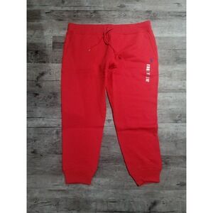 Polo Ralph Lauren Men's SZ XXL Red Double Knit Jogger SweatPants